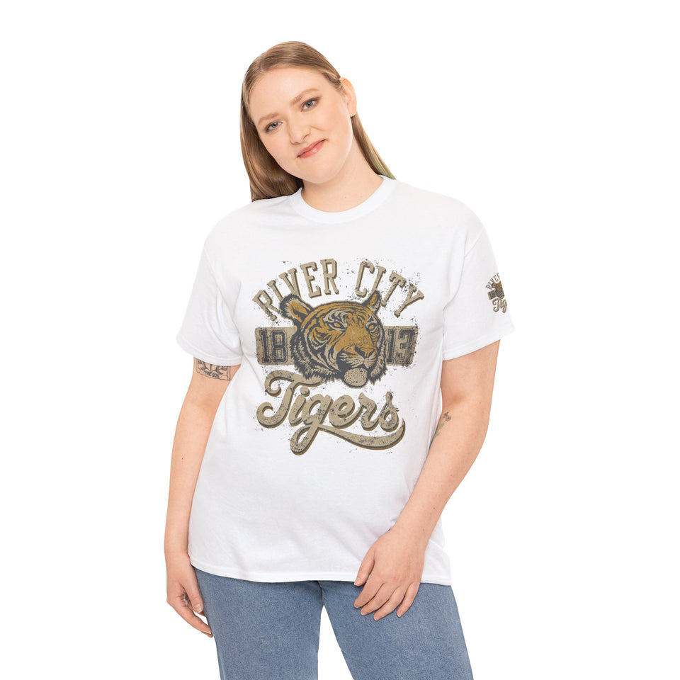 River City Tigers Graphic Tee - Vintage Style Unisex Cotton T-Shirt