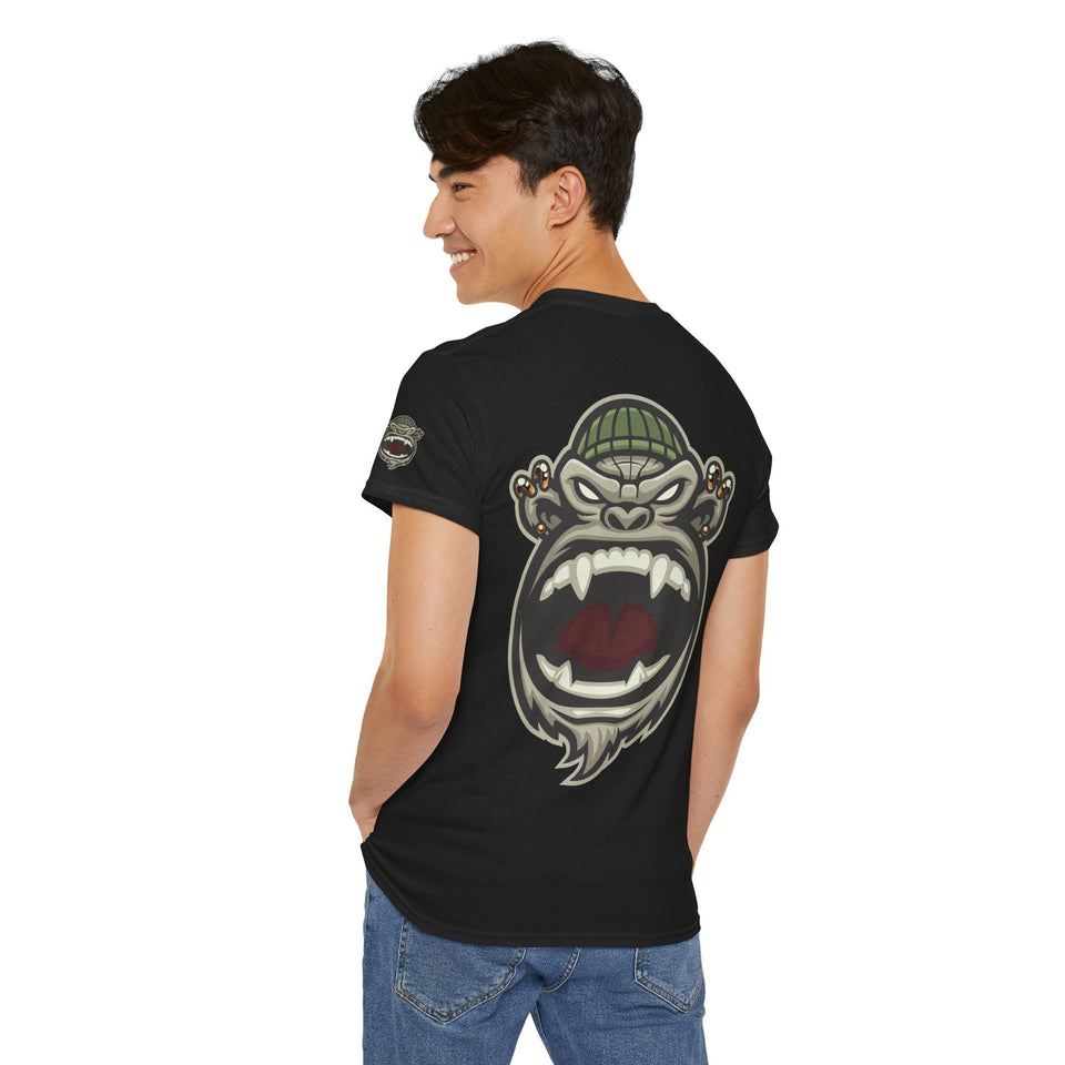 Gorilla Print Unisex Heavy Cotton Tee - Urban Streetwear