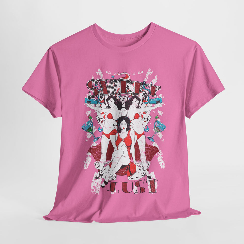 Vintage-Inspired Sweet Lust Unisex Heavy Cotton Tee