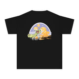 Youth Midweight Tee - Fun Dinosaur Graphic Tee for Kids