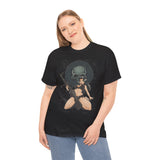 Edgy Graphic Tee - Skull & Warrior Design