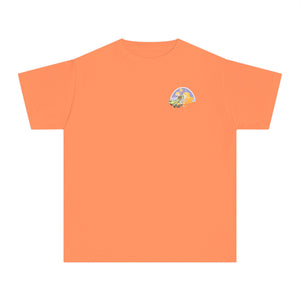 Youth Midweight Tee - Fun Dinosaur Graphic Tee for Kids