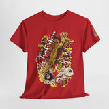 Unisex Heavy Cotton Tee - Vintage Art Graphic T-Shirt