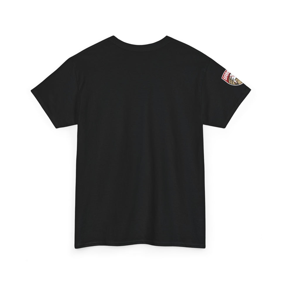 Unisex Heavy Cotton Tee - Eagle Baseball Graphic Design Shirt