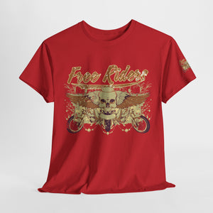 Free Riders Serendipity Unisex Heavy Cotton Tee - Stylish Graphic T-Shirt for Free Spirits