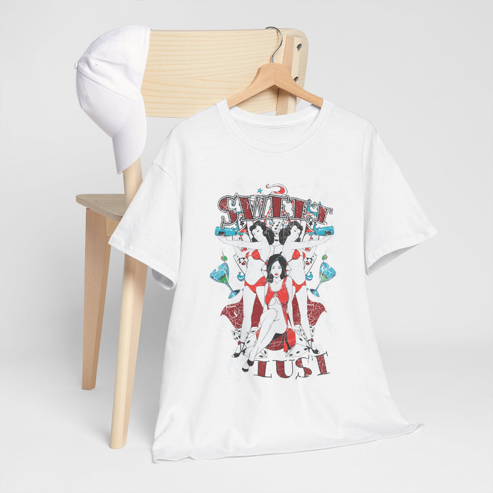 Vintage-Inspired Sweet Lust Unisex Heavy Cotton Tee