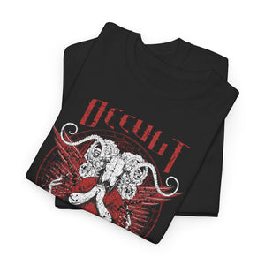Unisex Heavy Cotton Tee - Red Occult Graphic Tee
