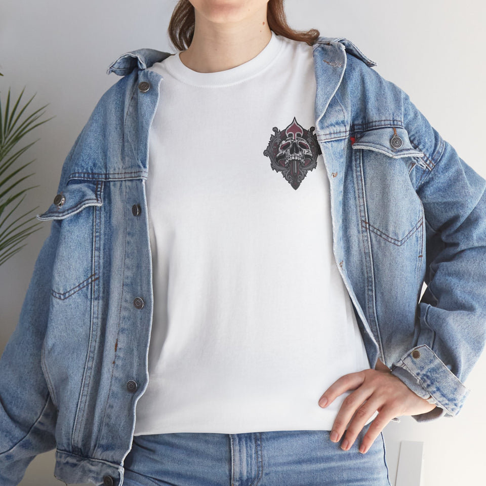Gothic Skull Graphic Unisex Heavy Cotton Tee