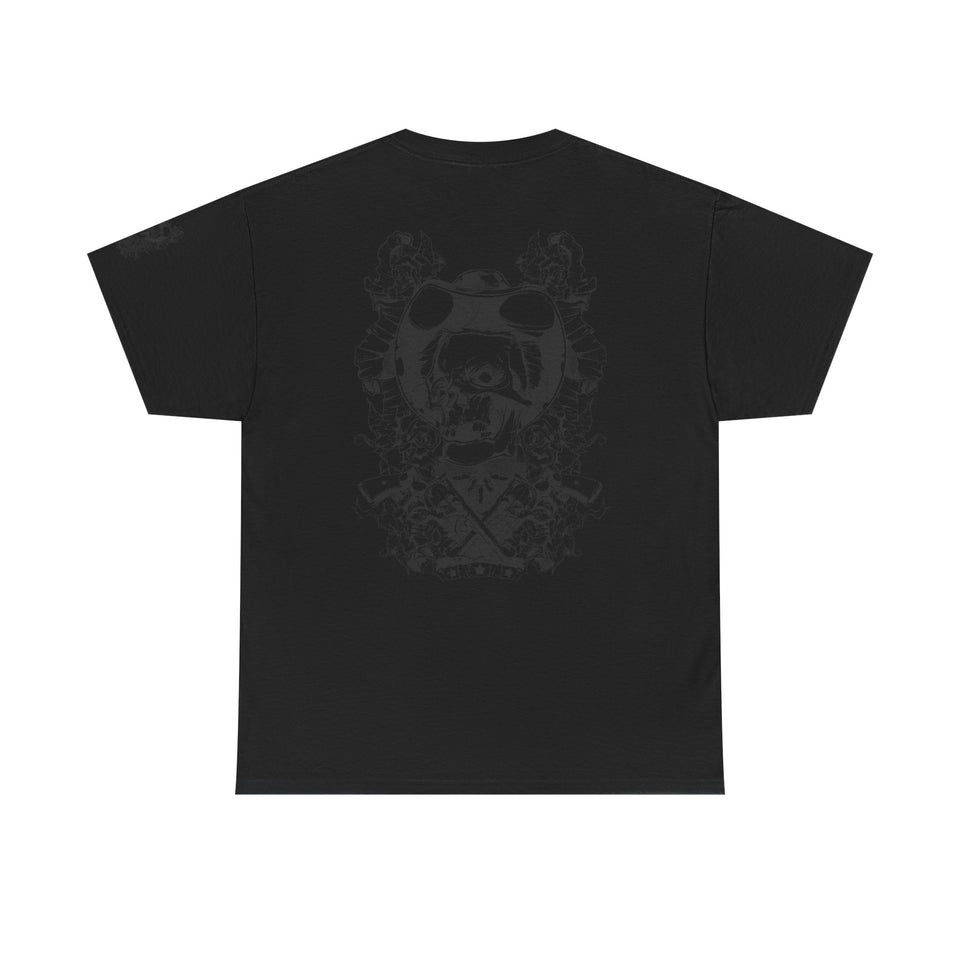 Vintage Graphic Unisex Heavy Cotton Tee - Edgy Retro Art Style