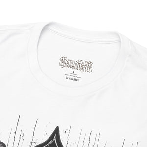 Vintage Skull Art Unisex Heavy Cotton Tee - Gothic Streetwear Fashion