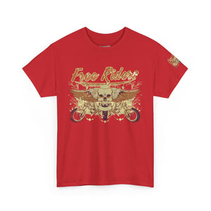 Free Riders Serendipity Unisex Heavy Cotton Tee - Stylish Graphic T-Shirt for Free Spirits