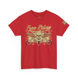 Free Riders Serendipity Unisex Heavy Cotton Tee - Stylish Graphic T-Shirt for Free Spirits
