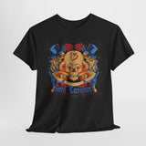 Vintage Graphic Unisex Heavy Cotton Tee - Edgy Retro Art Style