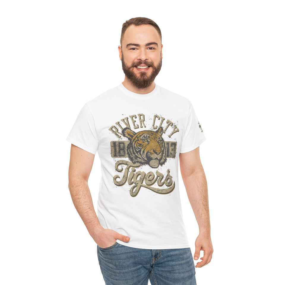 River City Tigers Graphic Tee - Vintage Style Unisex Cotton T-Shirt