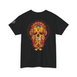 Vintage Skull Art Unisex Heavy Cotton Tee - Gothic Streetwear Fashion