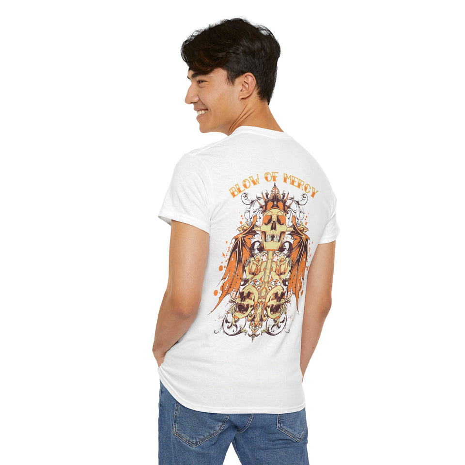 Vintage Skull Graphic Unisex Heavy Cotton Tee