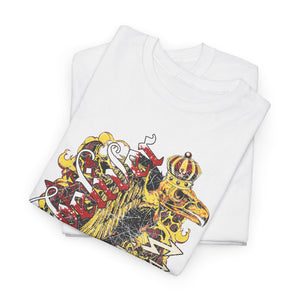 Unisex Heavy Cotton Tee - Vintage Art Graphic T-Shirt