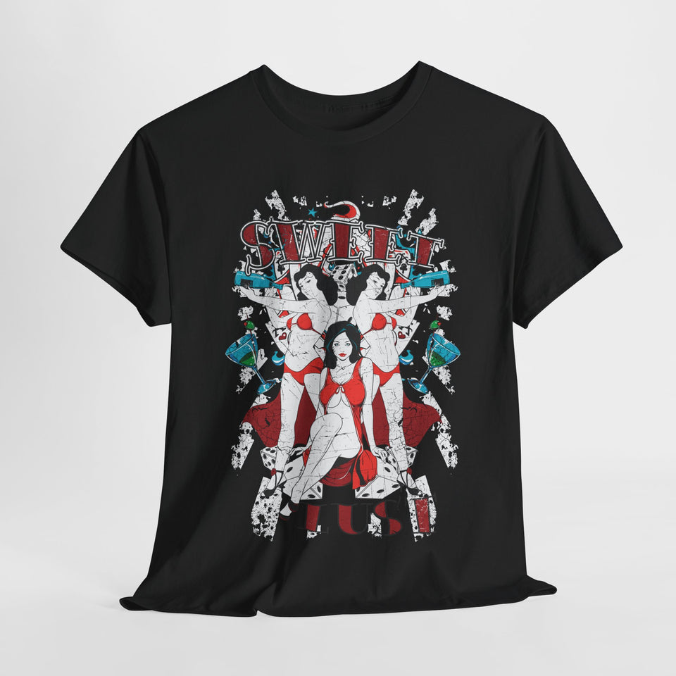 Vintage-Inspired Sweet Lust Unisex Heavy Cotton Tee