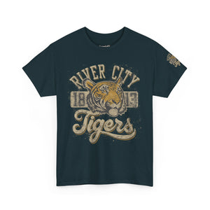 River City Tigers Graphic Tee - Vintage Style Unisex Cotton T-Shirt