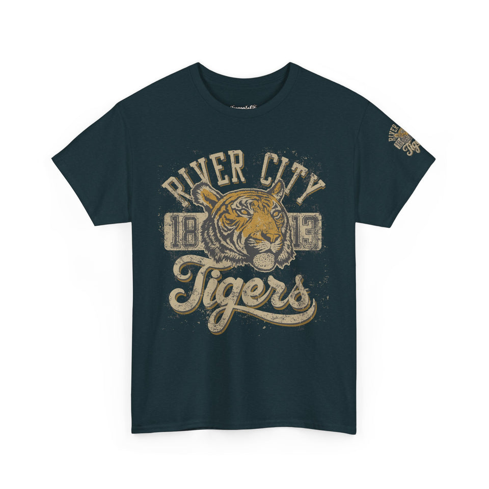 River City Tigers Graphic Tee - Vintage Style Unisex Cotton T-Shirt