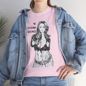 No Judging Allowed Unisex Heavy Cotton Tee