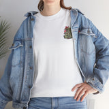 Vibrant Urban Art Unisex Heavy Cotton Tee – Street Style Graphic T-Shirt with Speaker Design