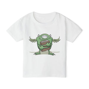 Fun Monster & Volleyball Toddler T-shirt - Playful Design for Little Adventurers