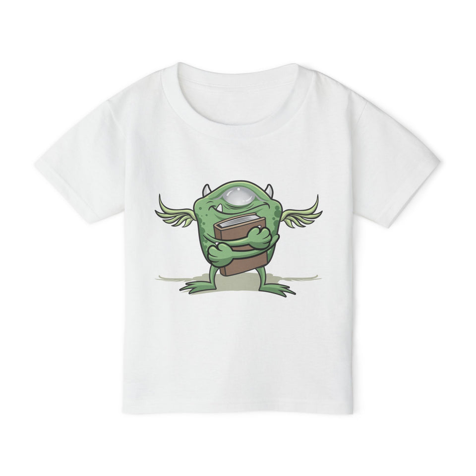 Fun Monster & Volleyball Toddler T-shirt - Playful Design for Little Adventurers