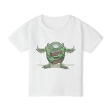 Fun Monster & Volleyball Toddler T-shirt - Playful Design for Little Adventurers