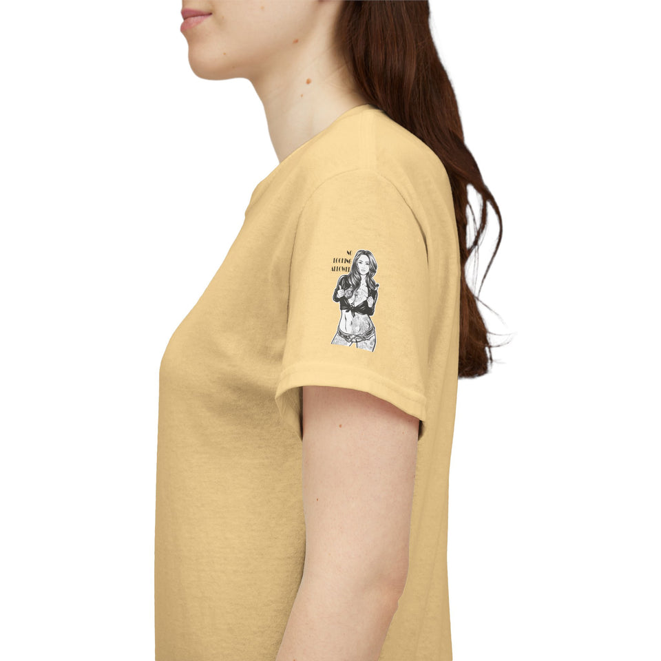 No Judging Allowed Unisex Heavy Cotton Tee