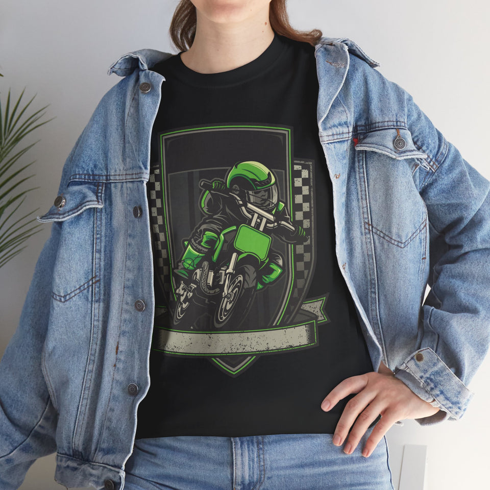 Racing Graphic Unisex Heavy Cotton Tee - Perfect for Motorsports Fans