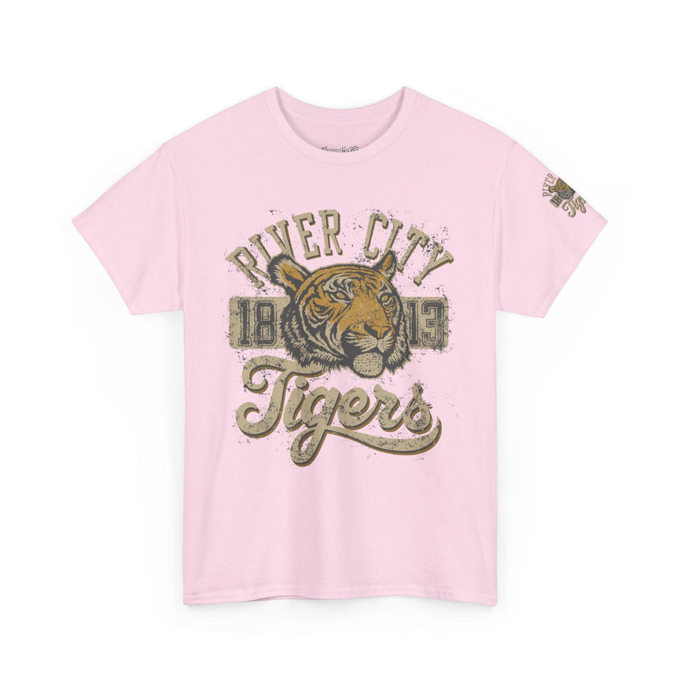 River City Tigers Graphic Tee - Vintage Style Unisex Cotton T-Shirt