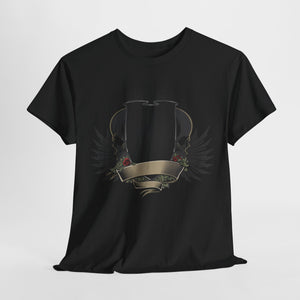 Vintage-Inspired Unisex Heavy Cotton Tee with Bold Graphic Design