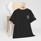Vibrant Urban Art Unisex Heavy Cotton Tee – Street Style Graphic T-Shirt with Speaker Design
