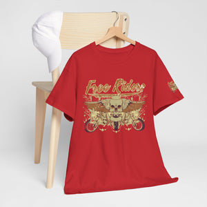 Free Riders Serendipity Unisex Heavy Cotton Tee - Stylish Graphic T-Shirt for Free Spirits