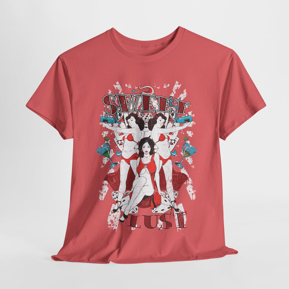 Vintage-Inspired Sweet Lust Unisex Heavy Cotton Tee