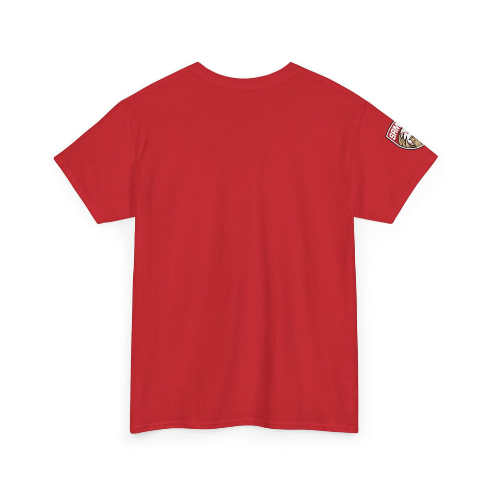 Unisex Heavy Cotton Tee - Eagle Baseball Graphic Design Shirt