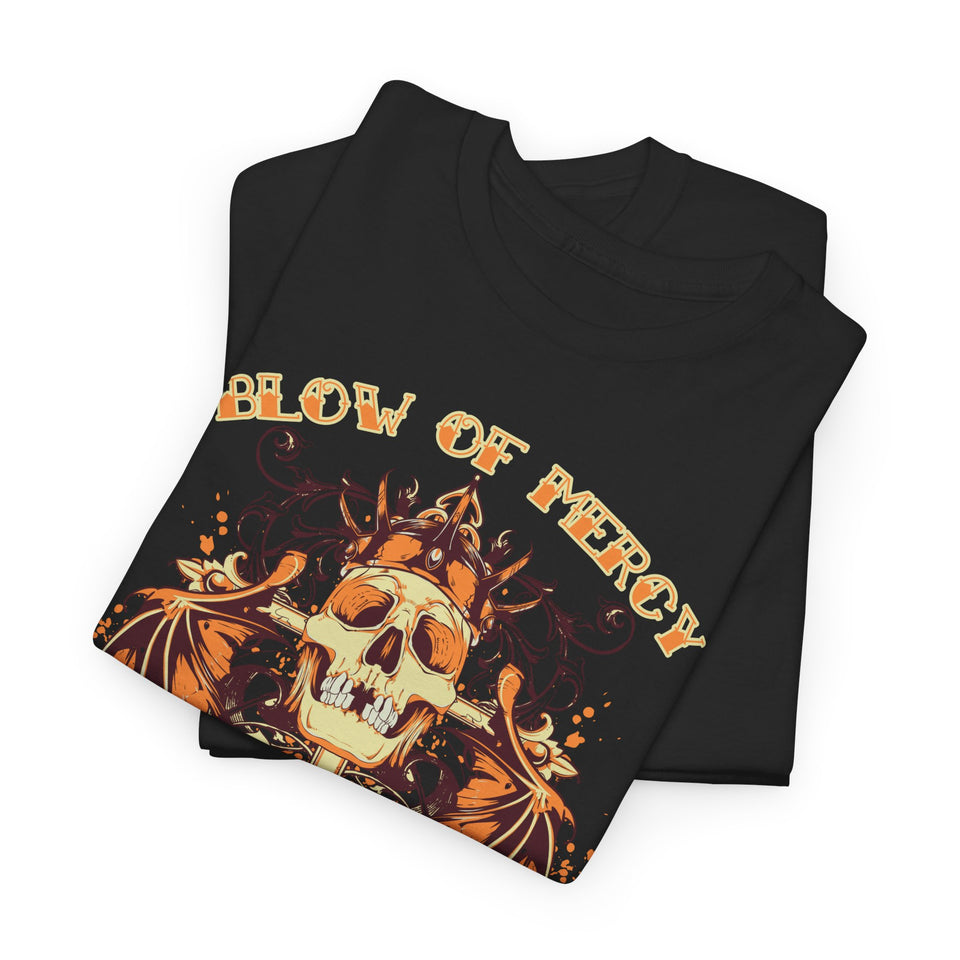 Skull Wings Graphic Tee - Blow of Mercy Design