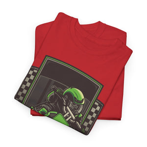 Racing Graphic Unisex Heavy Cotton Tee - Perfect for Motorsports Fans