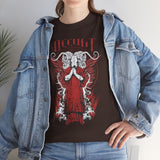 Unisex Heavy Cotton Tee - Red Occult Graphic Tee