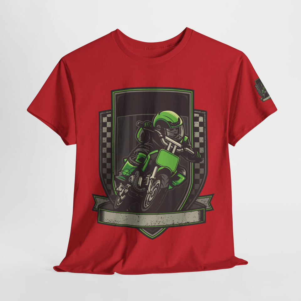 Racing Graphic Unisex Heavy Cotton Tee - Perfect for Motorsports Fans