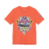 Retro Vibes Unisex Jersey Tee - Beach Cruiser Graphic