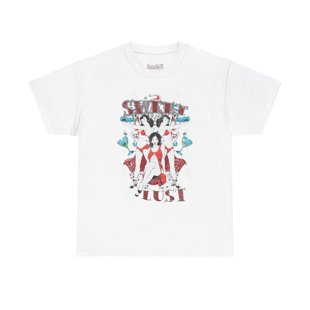 Vintage-Inspired Sweet Lust Unisex Heavy Cotton Tee