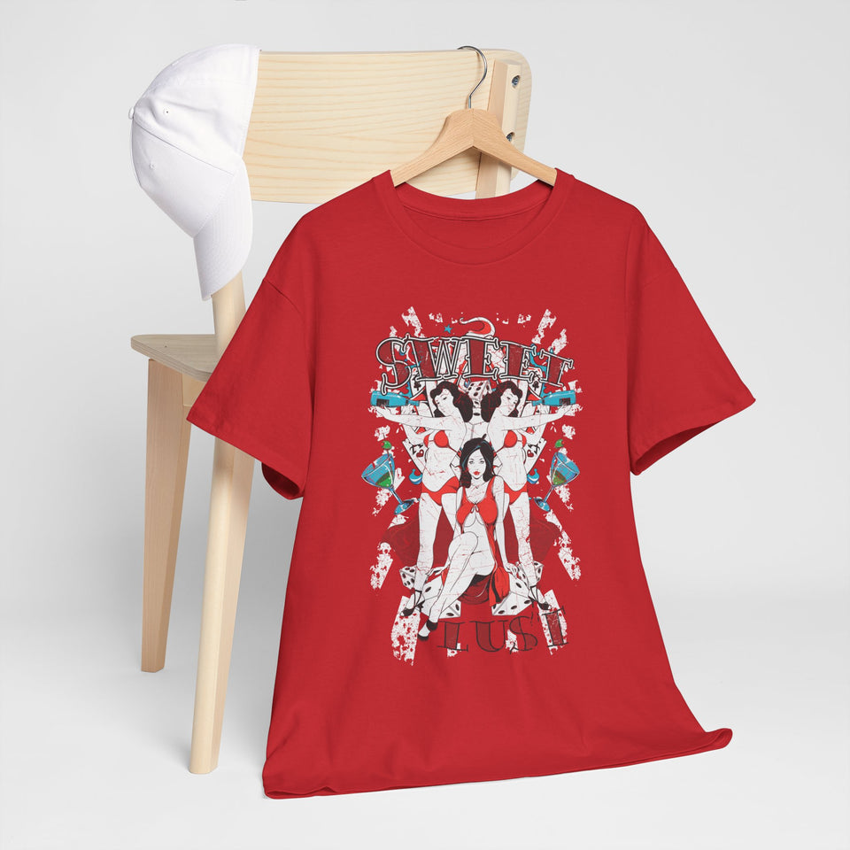 Vintage-Inspired Sweet Lust Unisex Heavy Cotton Tee