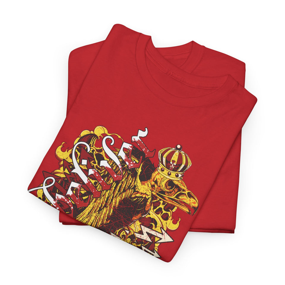 Unisex Heavy Cotton Tee - Vintage Art Graphic T-Shirt