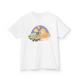 Kids Fun Adventure Tee - Cute Airplane and Monster Design