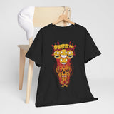 Unique Unisex Heavy Cotton Tee - Bold Graphic Art for Casual Style