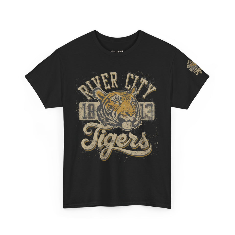 River City Tigers Graphic Tee - Vintage Style Unisex Cotton T-Shirt
