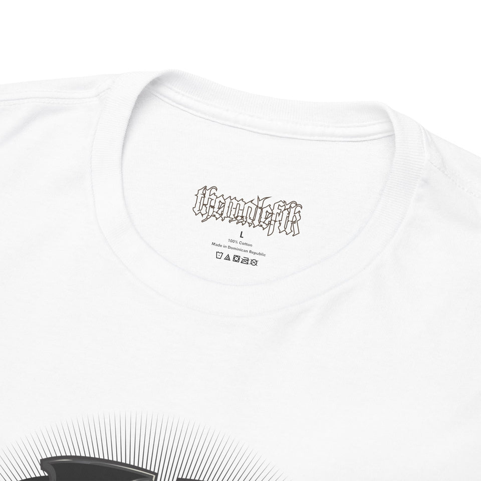 Vintage-Inspired Unisex Heavy Cotton Tee with Bold Graphic Design