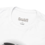 Vintage-Inspired Unisex Heavy Cotton Tee with Bold Graphic Design